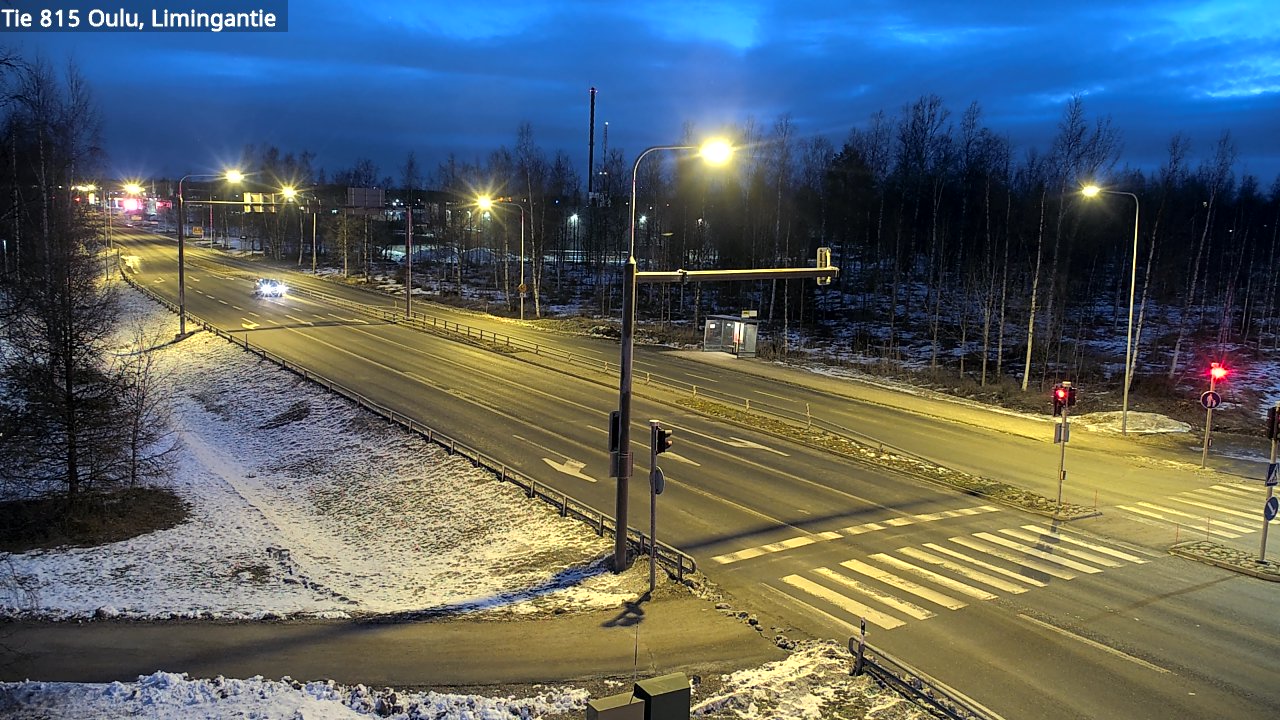 Kelikamerat Kuva Tie 815 Oulu, Limingantie, Oulu, Pohjois-Pohjanmaa