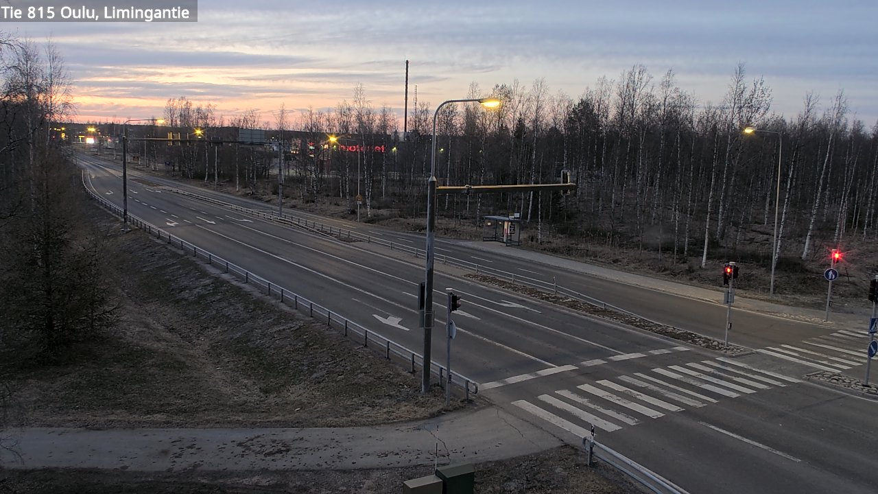 Weather Camera Image Road 815 Oulu, Limingantie, Oulu, Pohjois-Pohjanmaa