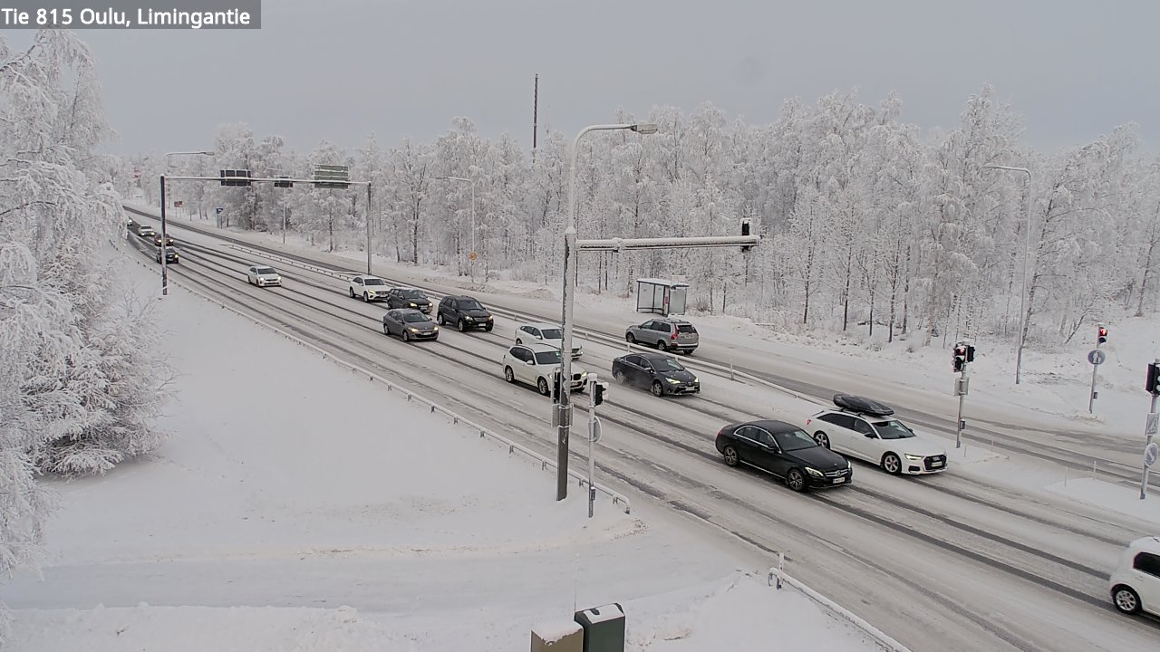 Weather Camera Image Road 815 Oulu, Limingantie, Oulu, Pohjois-Pohjanmaa