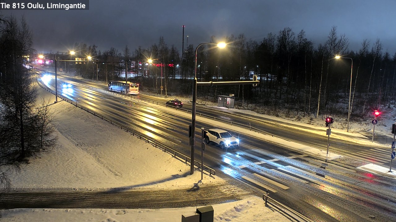 Weather Camera Image Road 815 Oulu, Limingantie, Oulu, Pohjois-Pohjanmaa