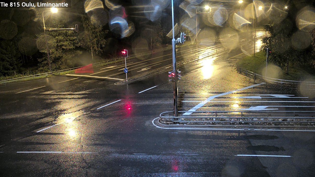 Weather Camera Image Väg 815 Oleåborg, Limingantie, Oulu, Pohjois-Pohjanmaa