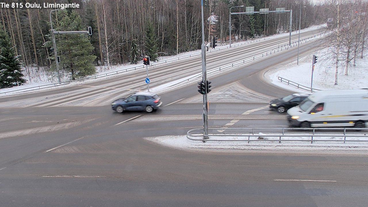 Weather Camera Image Road 815 Oulu, Limingantie, Oulu, Pohjois-Pohjanmaa