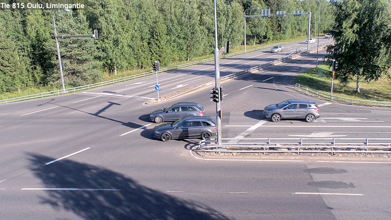 Weather Camera Image Väg 815 Oleåborg, Limingantie, Oulu, Pohjois-Pohjanmaa