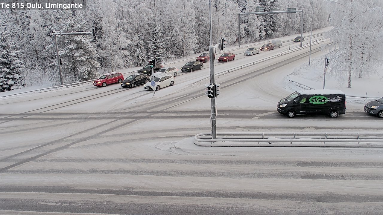 Weather Camera Image Road 815 Oulu, Limingantie, Oulu, Pohjois-Pohjanmaa