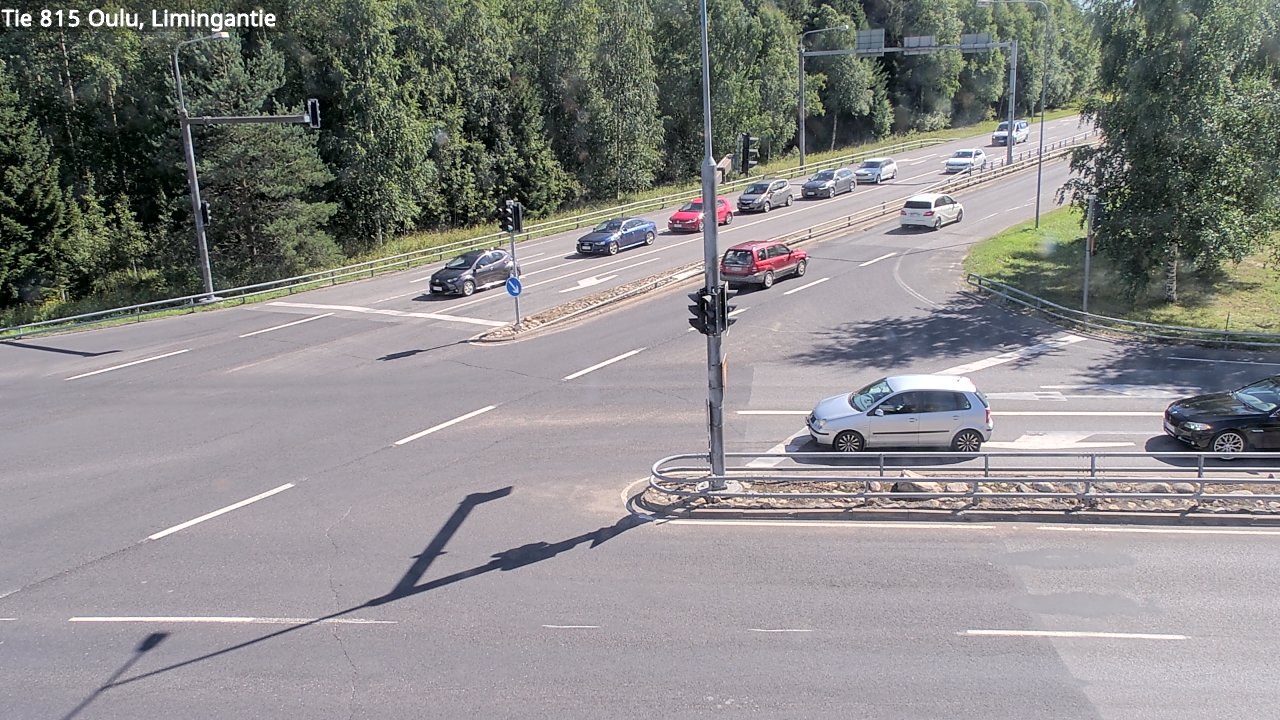 Weather Camera Image Väg 815 Oleåborg, Limingantie, Oulu, Pohjois-Pohjanmaa