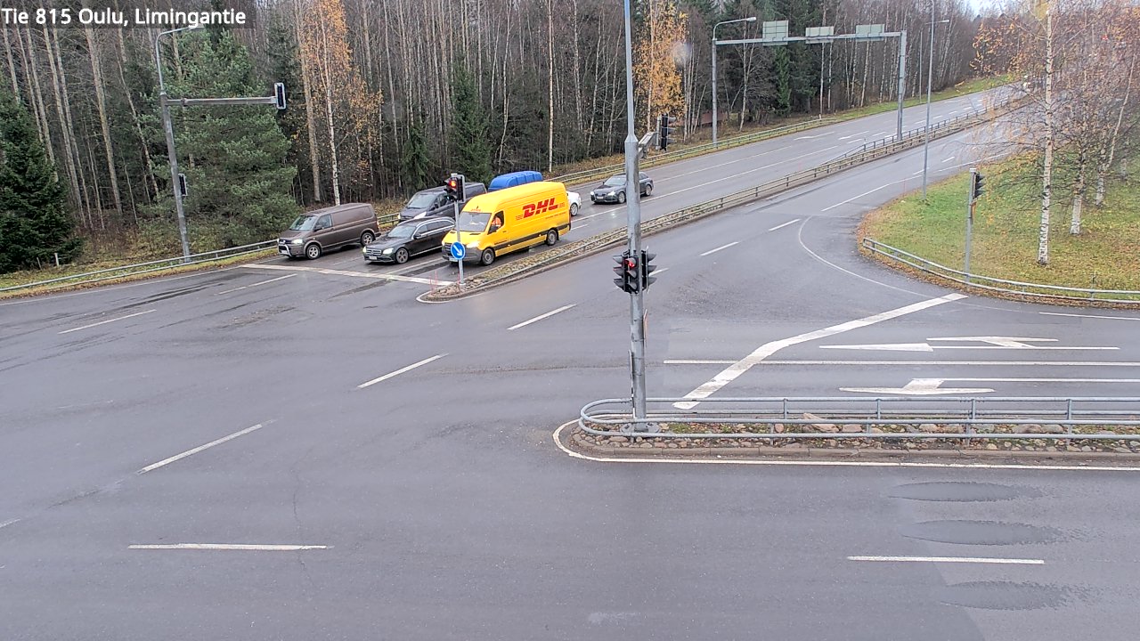 Kelikamerat Kuva Tie 815 Oulu, Limingantie, Oulu, Pohjois-Pohjanmaa