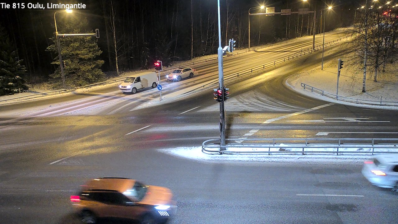 Weather Camera Image Väg 815 Oleåborg, Limingantie, Oulu, Pohjois-Pohjanmaa