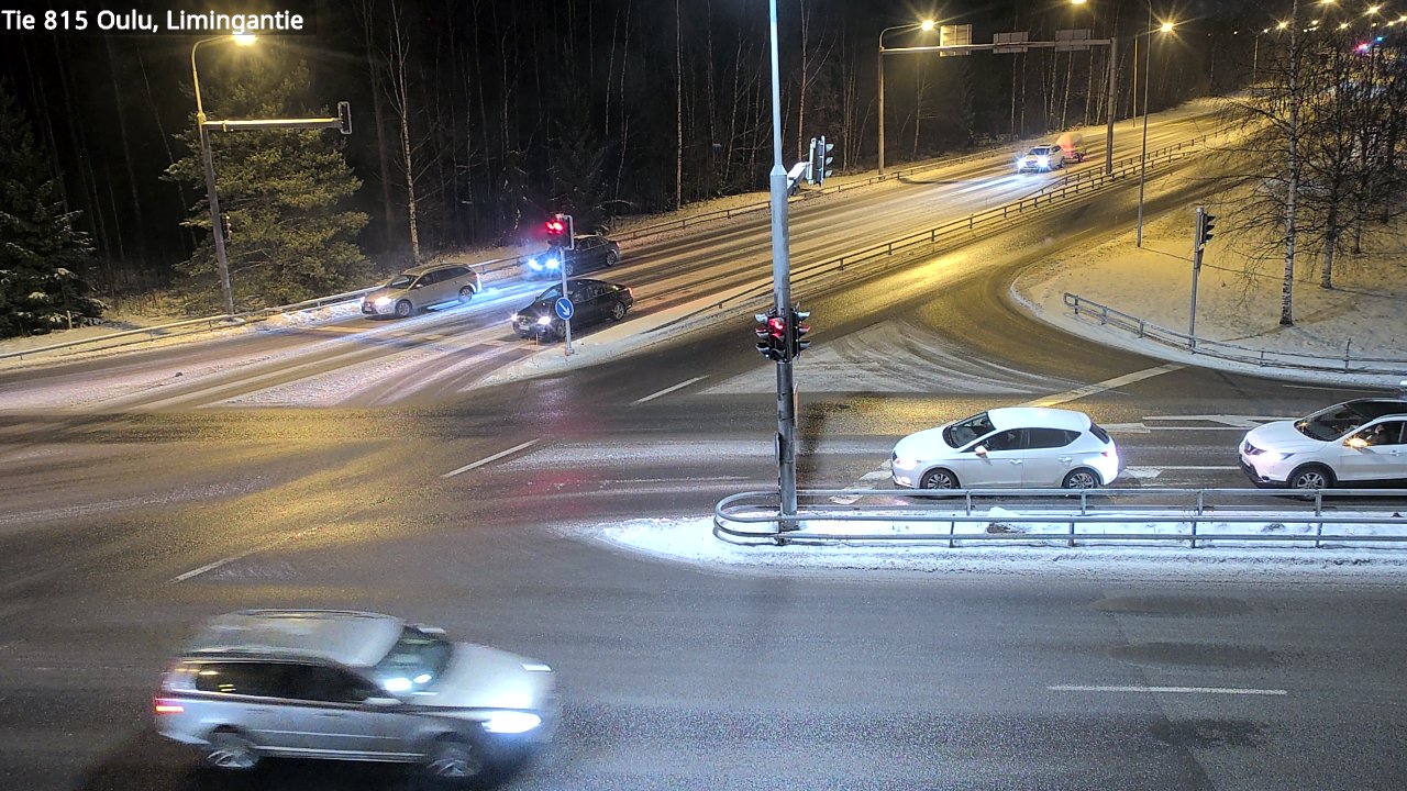 Weather Camera Image Väg 815 Oleåborg, Limingantie, Oulu, Pohjois-Pohjanmaa