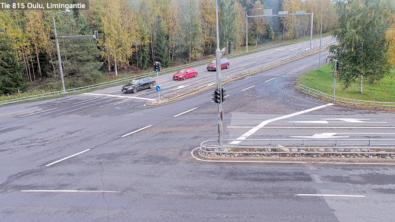 Weather Camera Image Väg 815 Oleåborg, Limingantie, Oulu, Pohjois-Pohjanmaa