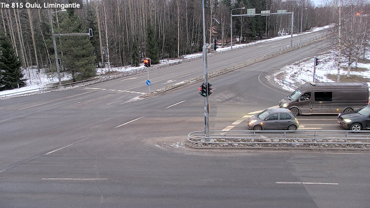 Kelikamerat Kuva Tie 815 Oulu, Limingantie, Oulu, Pohjois-Pohjanmaa