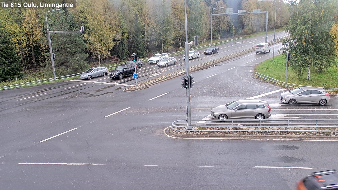 Weather Camera Image Väg 815 Oleåborg, Limingantie, Oulu, Pohjois-Pohjanmaa