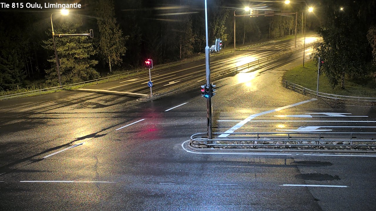 Weather Camera Image Väg 815 Oleåborg, Limingantie, Oulu, Pohjois-Pohjanmaa