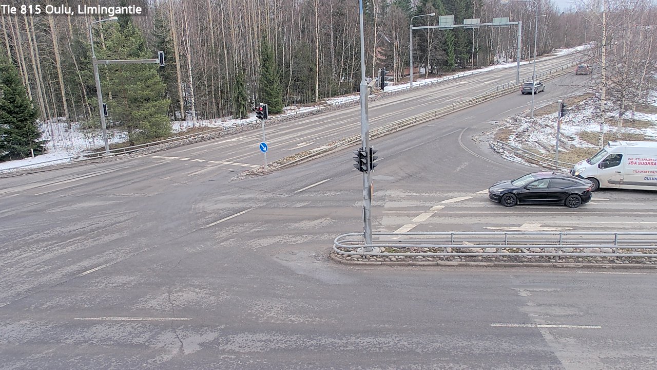 Weather Camera Image Road 815 Oulu, Limingantie, Oulu, Pohjois-Pohjanmaa
