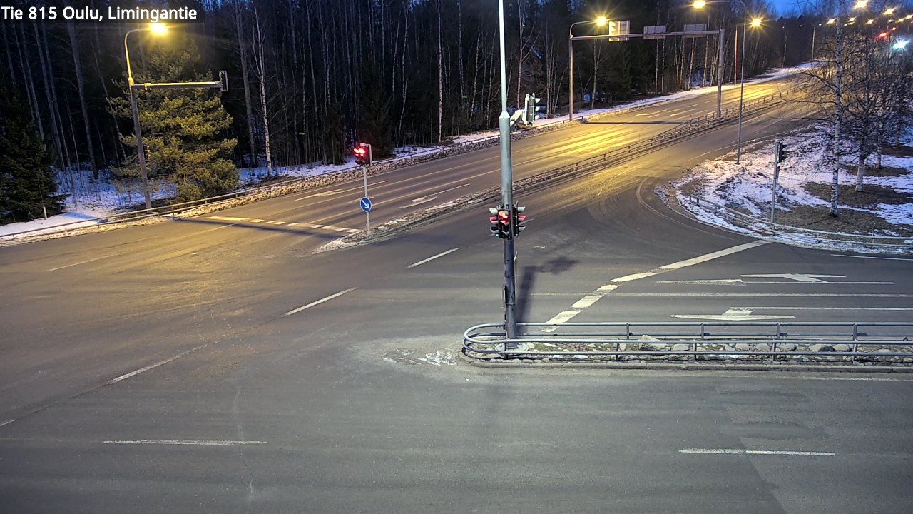 Kelikamerat Kuva Tie 815 Oulu, Limingantie, Oulu, Pohjois-Pohjanmaa