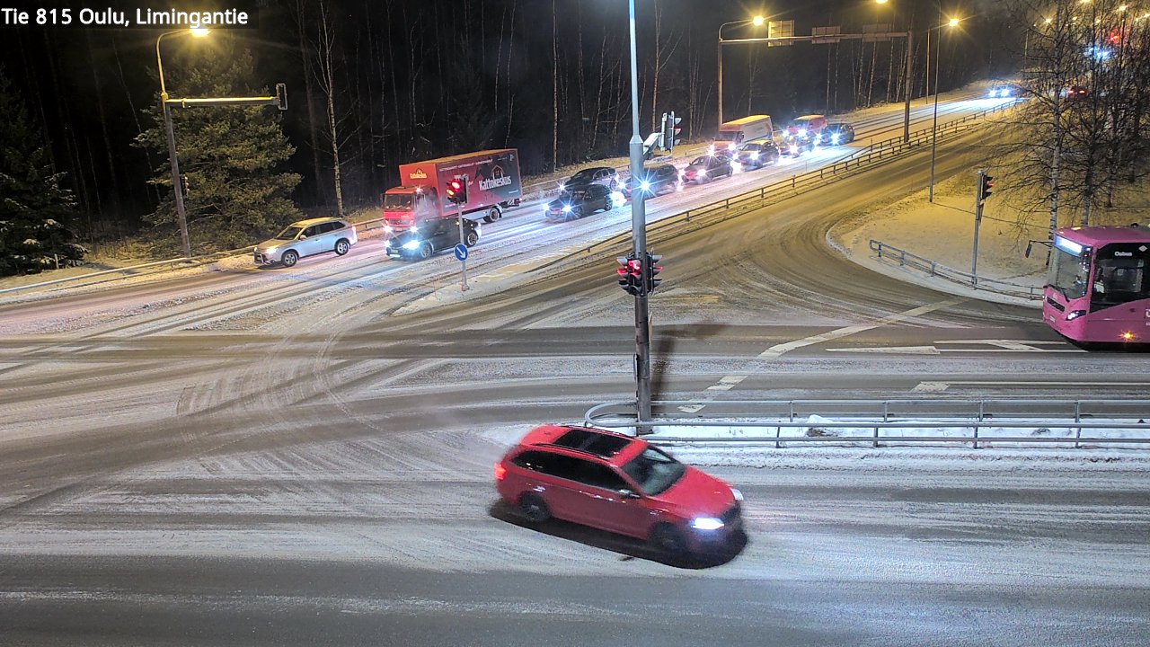 Weather Camera Image Road 815 Oulu, Limingantie, Oulu, Pohjois-Pohjanmaa