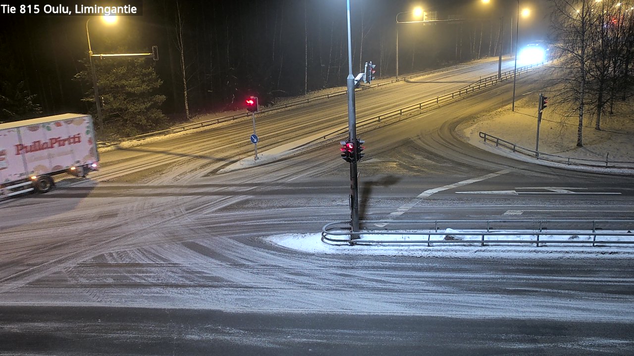 Weather Camera Image Road 815 Oulu, Limingantie, Oulu, Pohjois-Pohjanmaa