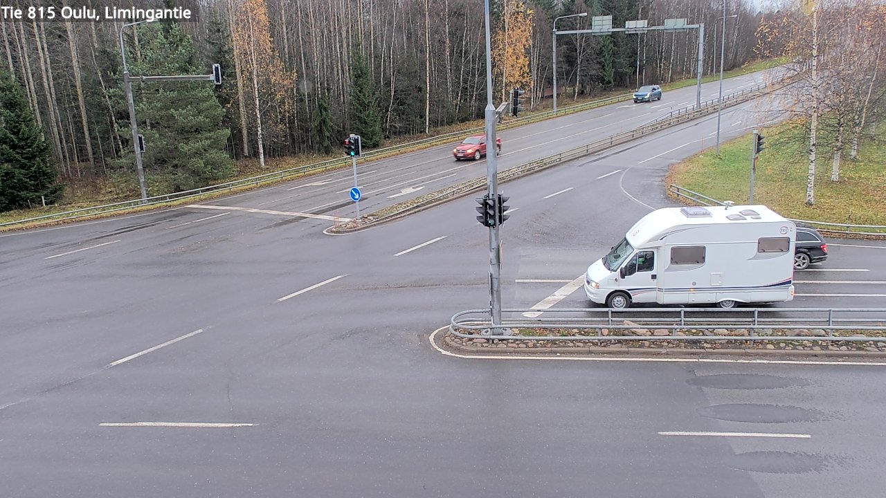 Kelikamerat Kuva Tie 815 Oulu, Limingantie, Oulu, Pohjois-Pohjanmaa