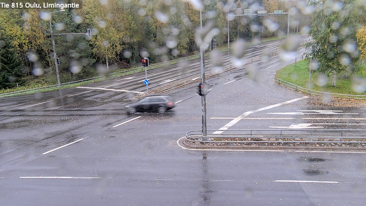 Weather Camera Image Väg 815 Oleåborg, Limingantie, Oulu, Pohjois-Pohjanmaa