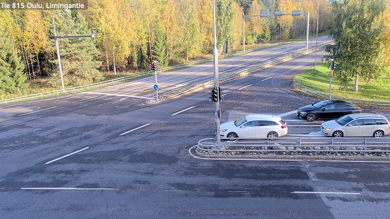 Weather Camera Image Väg 815 Oleåborg, Limingantie, Oulu, Pohjois-Pohjanmaa