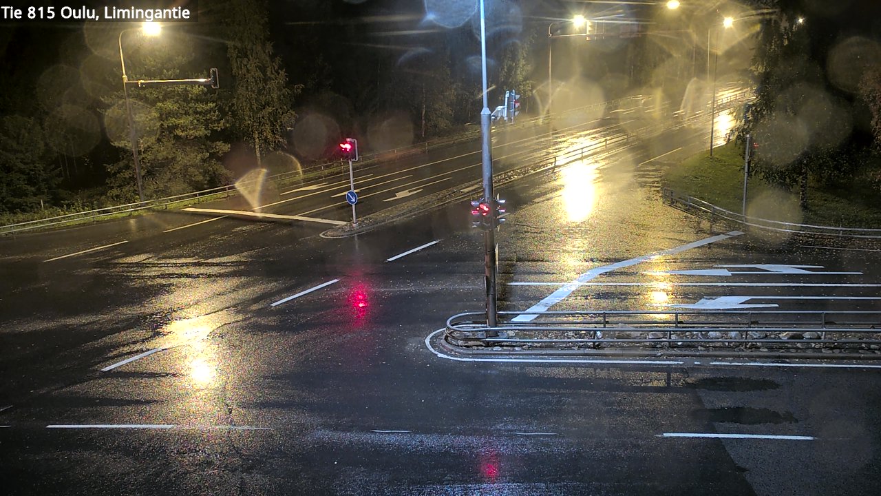 Weather Camera Image Väg 815 Oleåborg, Limingantie, Oulu, Pohjois-Pohjanmaa