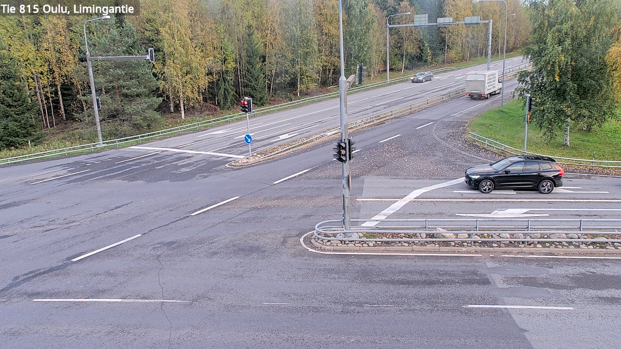 Weather Camera Image Väg 815 Oleåborg, Limingantie, Oulu, Pohjois-Pohjanmaa