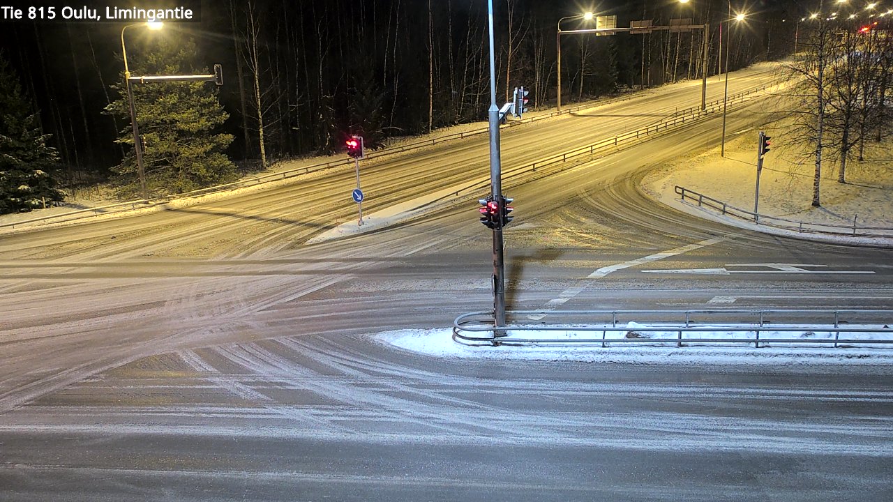 Weather Camera Image Road 815 Oulu, Limingantie, Oulu, Pohjois-Pohjanmaa