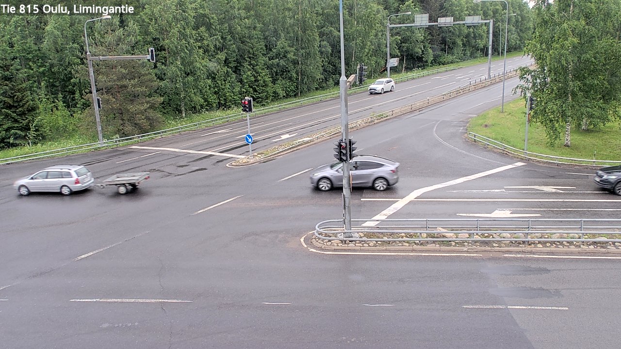 Weather Camera Image Väg 815 Oleåborg, Limingantie, Oulu, Pohjois-Pohjanmaa