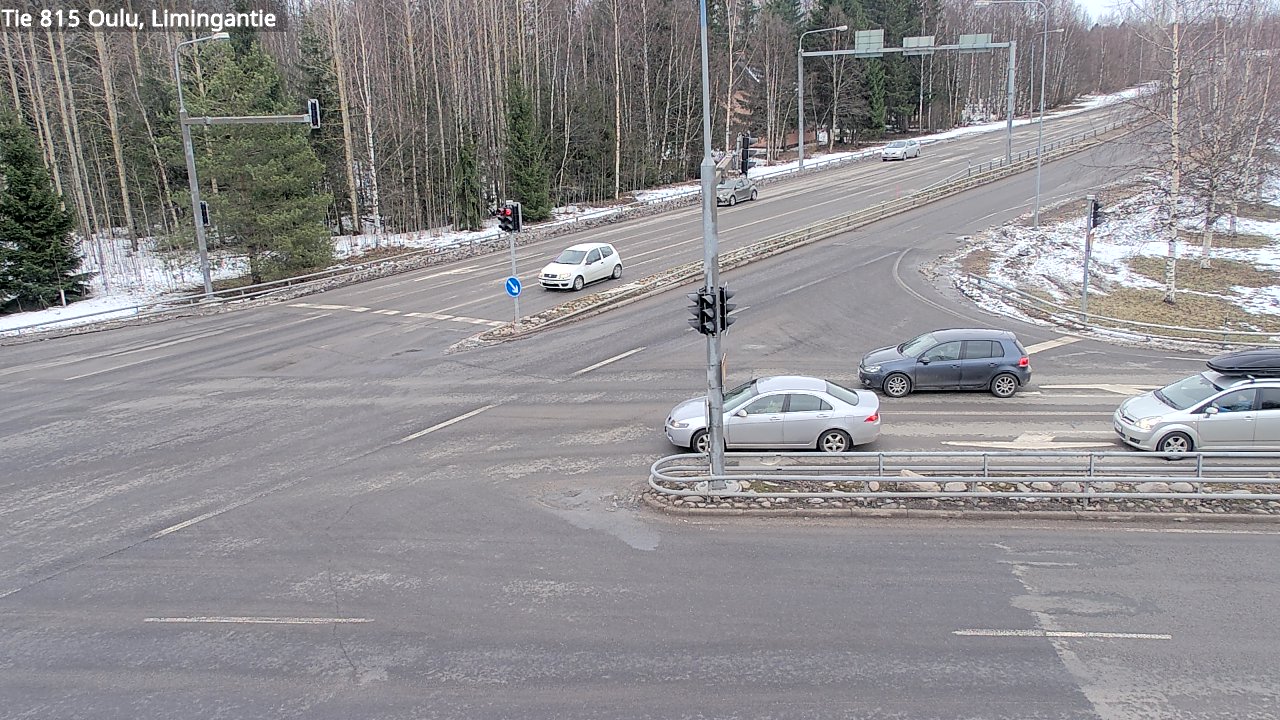 Weather Camera Image Road 815 Oulu, Limingantie, Oulu, Pohjois-Pohjanmaa
