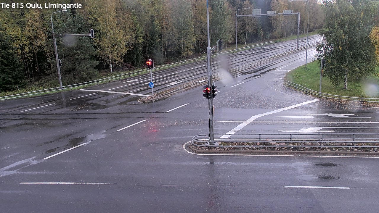 Weather Camera Image Väg 815 Oleåborg, Limingantie, Oulu, Pohjois-Pohjanmaa