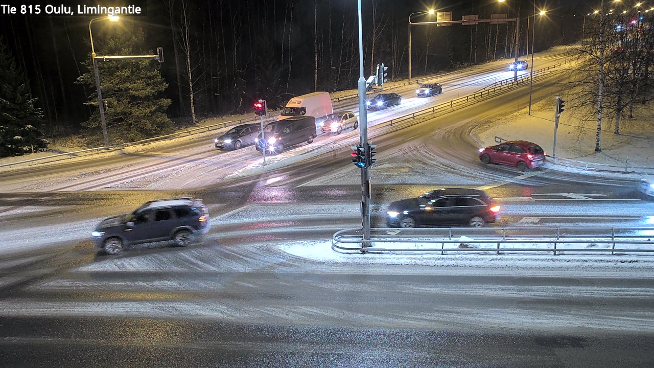 Weather Camera Image Road 815 Oulu, Limingantie, Oulu, Pohjois-Pohjanmaa