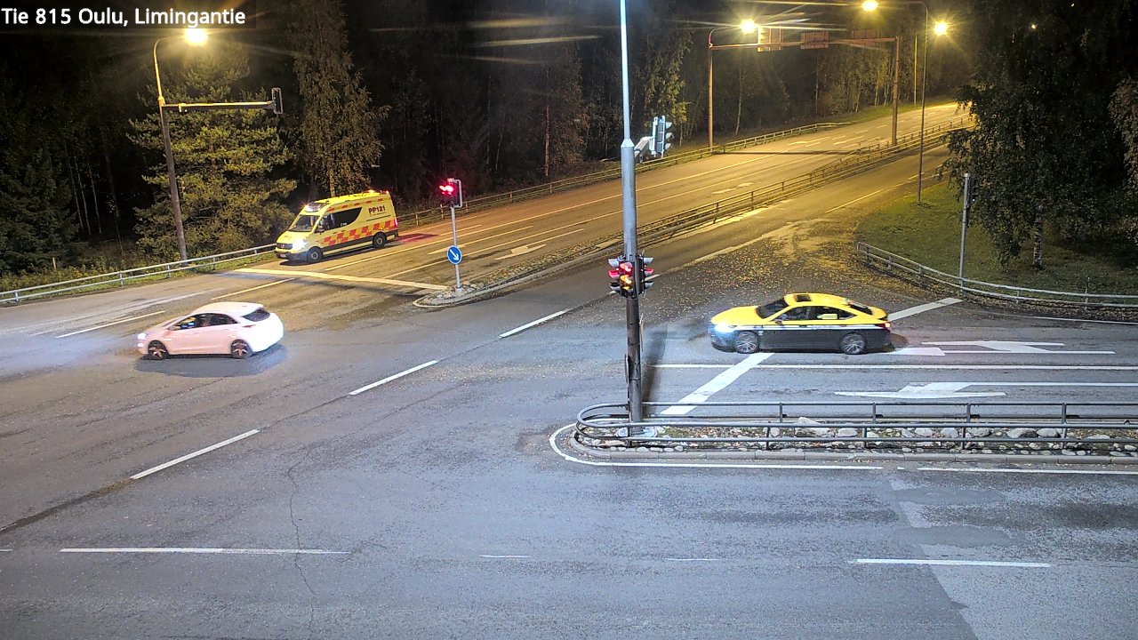 Weather Camera Image Väg 815 Oleåborg, Limingantie, Oulu, Pohjois-Pohjanmaa