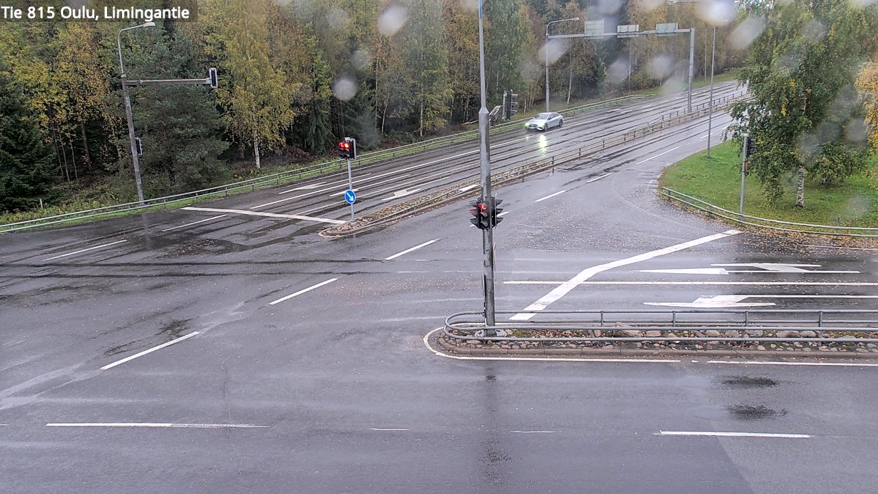Weather Camera Image Väg 815 Oleåborg, Limingantie, Oulu, Pohjois-Pohjanmaa