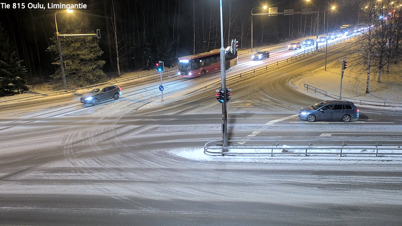 Weather Camera Image Road 815 Oulu, Limingantie, Oulu, Pohjois-Pohjanmaa