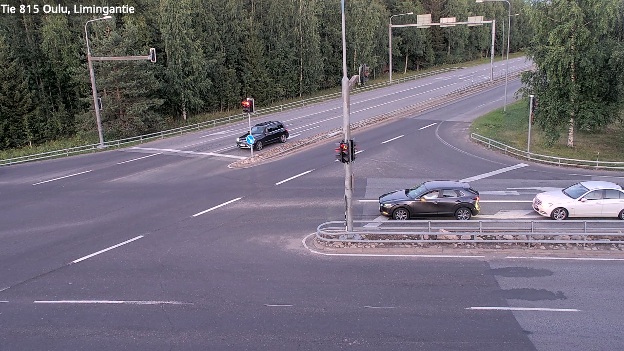 Weather Camera Image Väg 815 Oleåborg, Limingantie, Oulu, Pohjois-Pohjanmaa