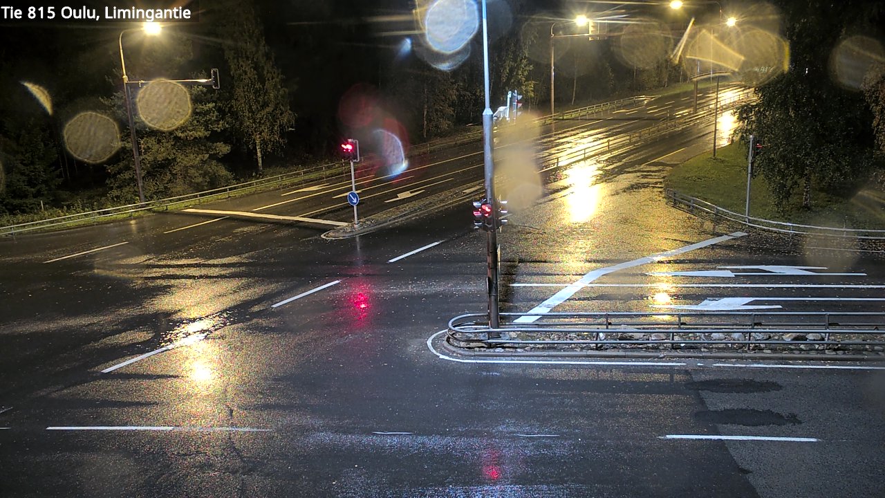 Weather Camera Image Väg 815 Oleåborg, Limingantie, Oulu, Pohjois-Pohjanmaa