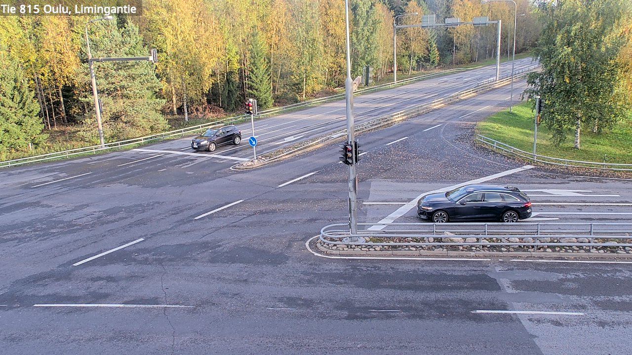 Weather Camera Image Väg 815 Oleåborg, Limingantie, Oulu, Pohjois-Pohjanmaa
