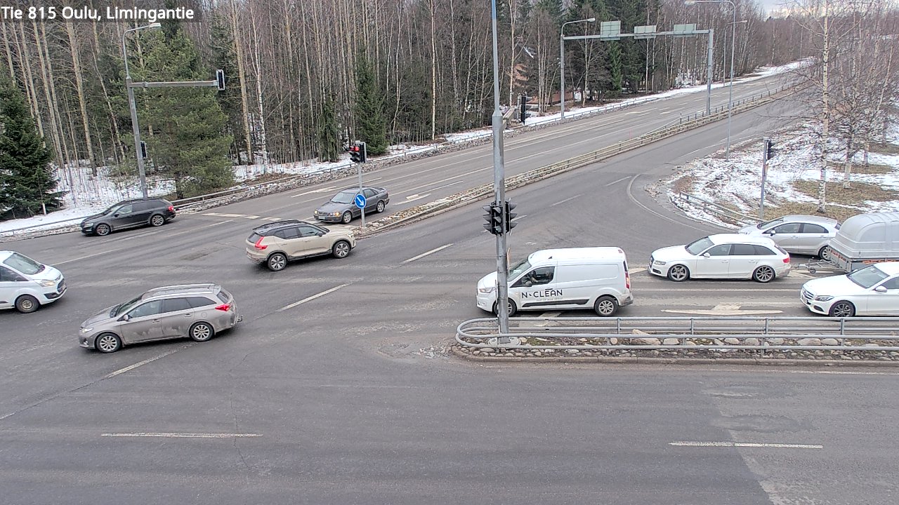 Weather Camera Image Road 815 Oulu, Limingantie, Oulu, Pohjois-Pohjanmaa