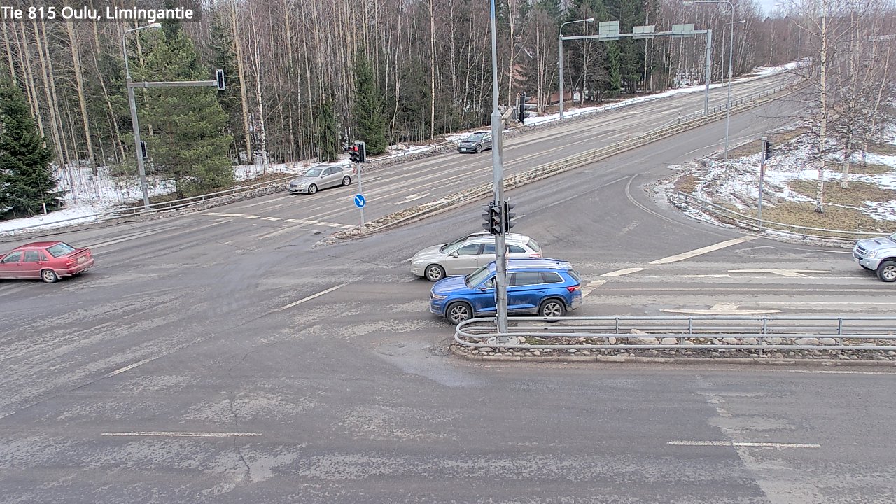 Weather Camera Image Road 815 Oulu, Limingantie, Oulu, Pohjois-Pohjanmaa