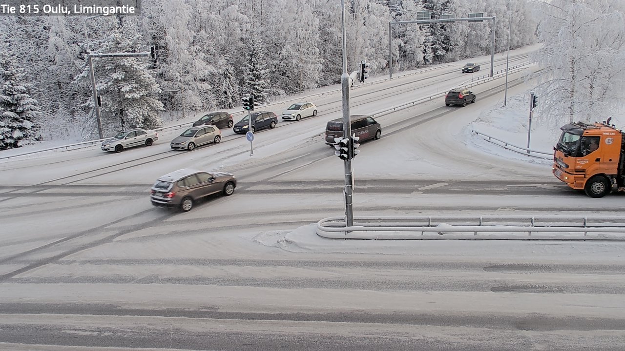 Weather Camera Image Road 815 Oulu, Limingantie, Oulu, Pohjois-Pohjanmaa