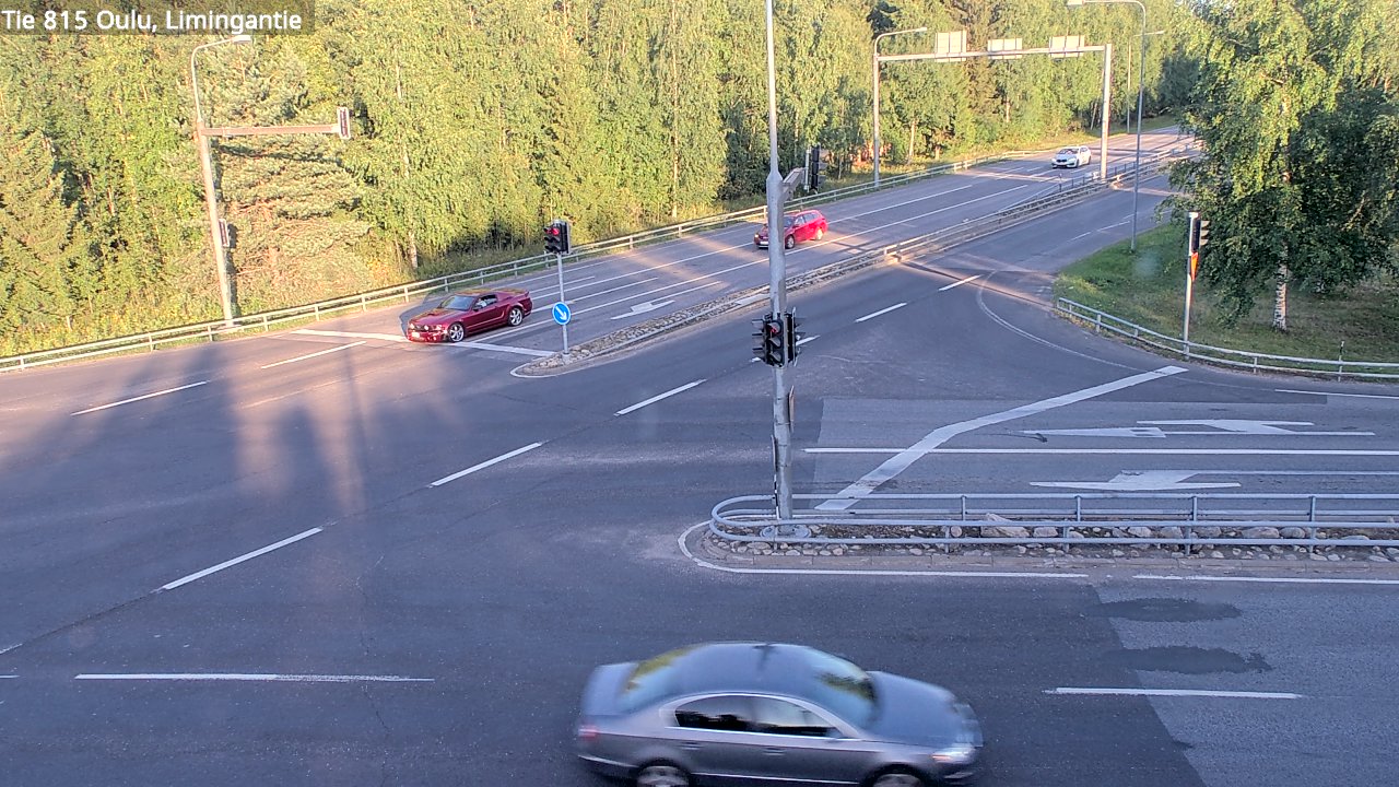 Weather Camera Image Väg 815 Oleåborg, Limingantie, Oulu, Pohjois-Pohjanmaa