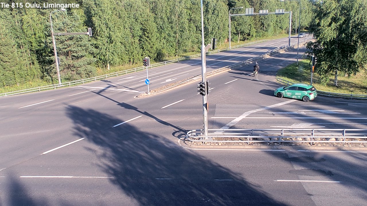 Weather Camera Image Väg 815 Oleåborg, Limingantie, Oulu, Pohjois-Pohjanmaa