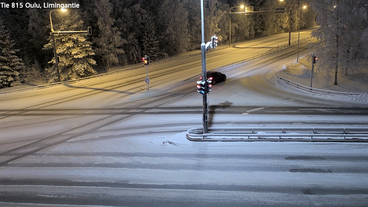 Weather Camera Image Road 815 Oulu, Limingantie, Oulu, Pohjois-Pohjanmaa