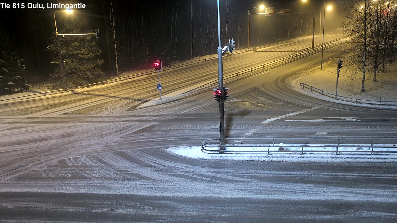 Weather Camera Image Road 815 Oulu, Limingantie, Oulu, Pohjois-Pohjanmaa