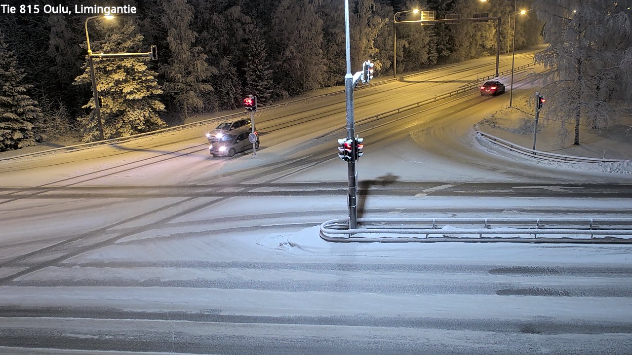 Weather Camera Image Road 815 Oulu, Limingantie, Oulu, Pohjois-Pohjanmaa