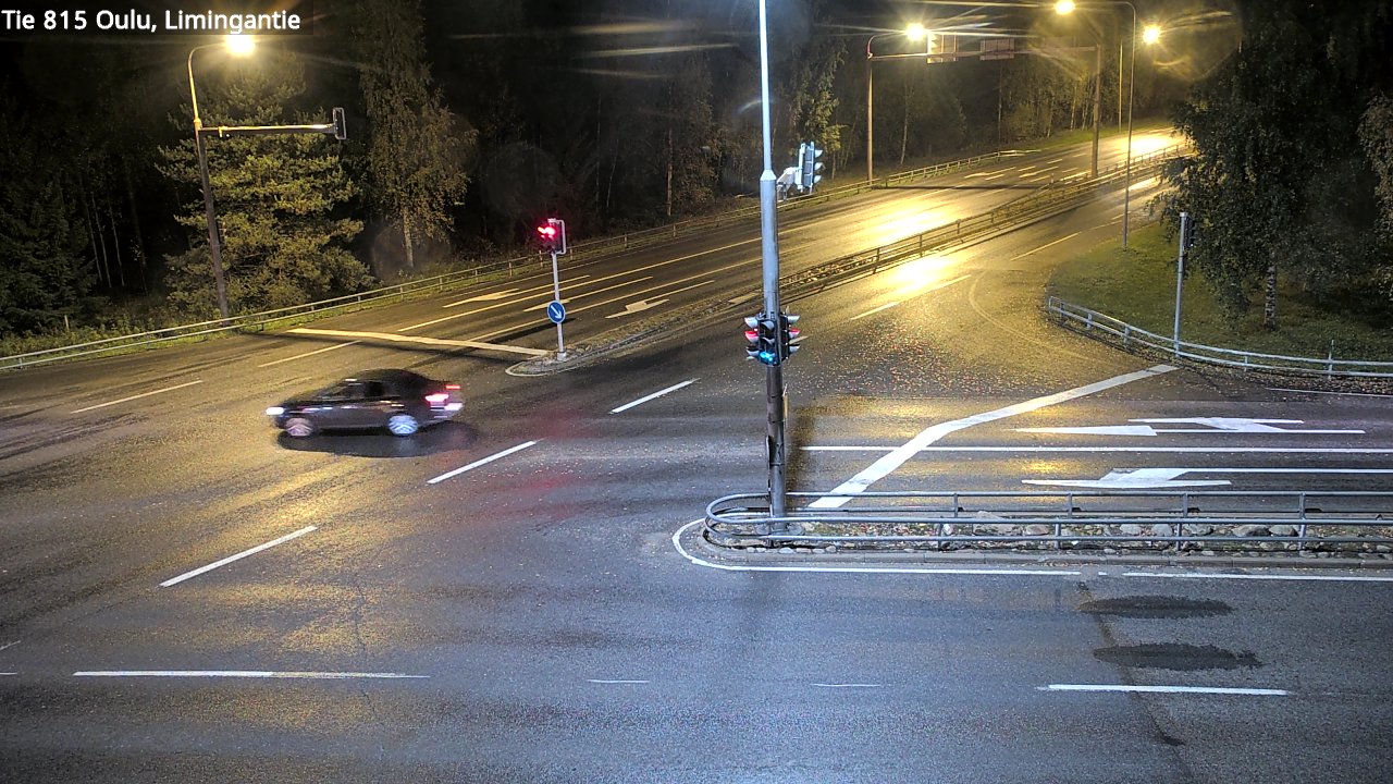 Weather Camera Image Väg 815 Oleåborg, Limingantie, Oulu, Pohjois-Pohjanmaa