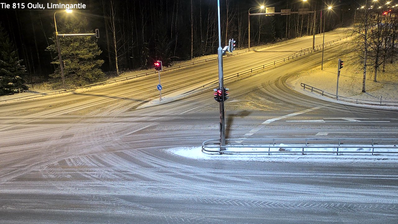 Weather Camera Image Road 815 Oulu, Limingantie, Oulu, Pohjois-Pohjanmaa