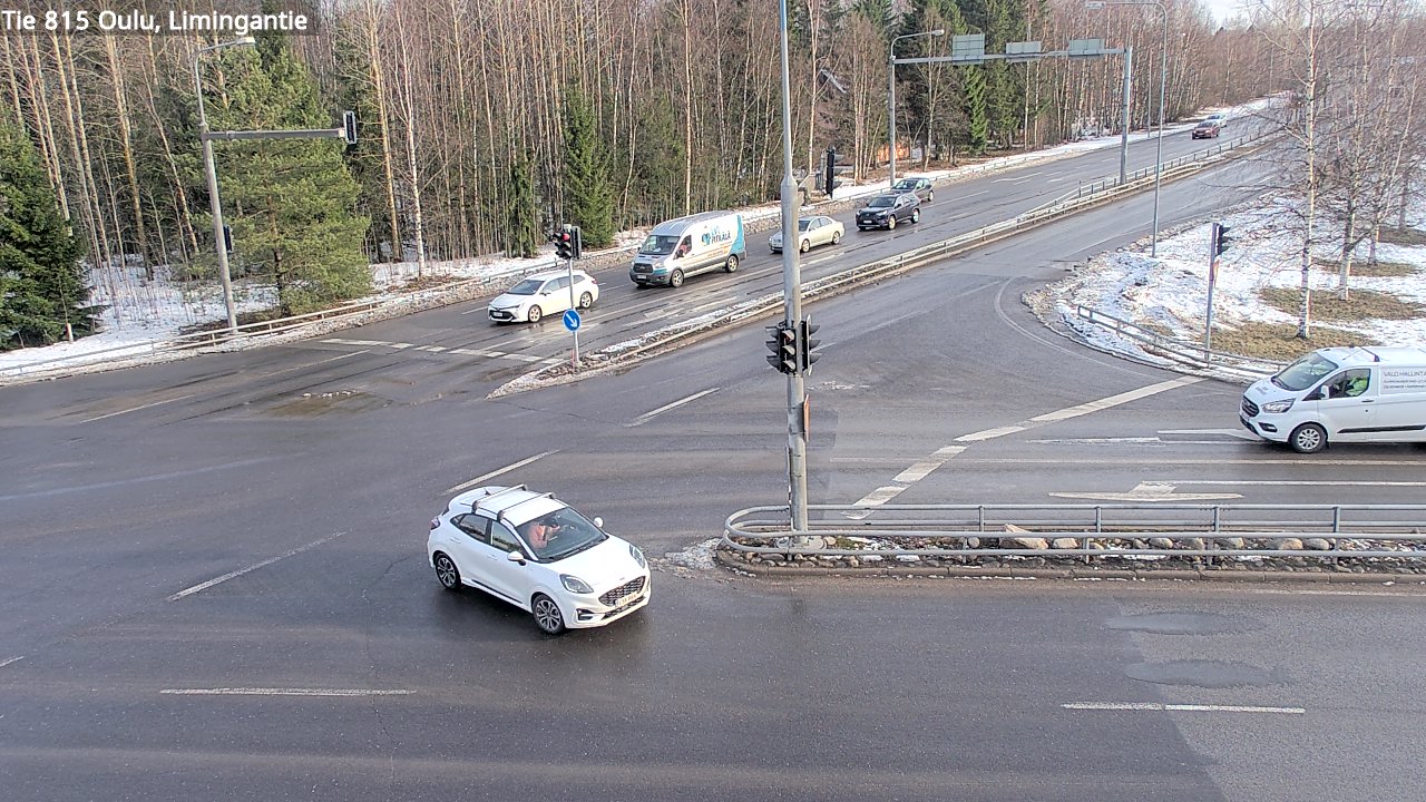 Kelikamerat Kuva Tie 815 Oulu, Limingantie, Oulu, Pohjois-Pohjanmaa