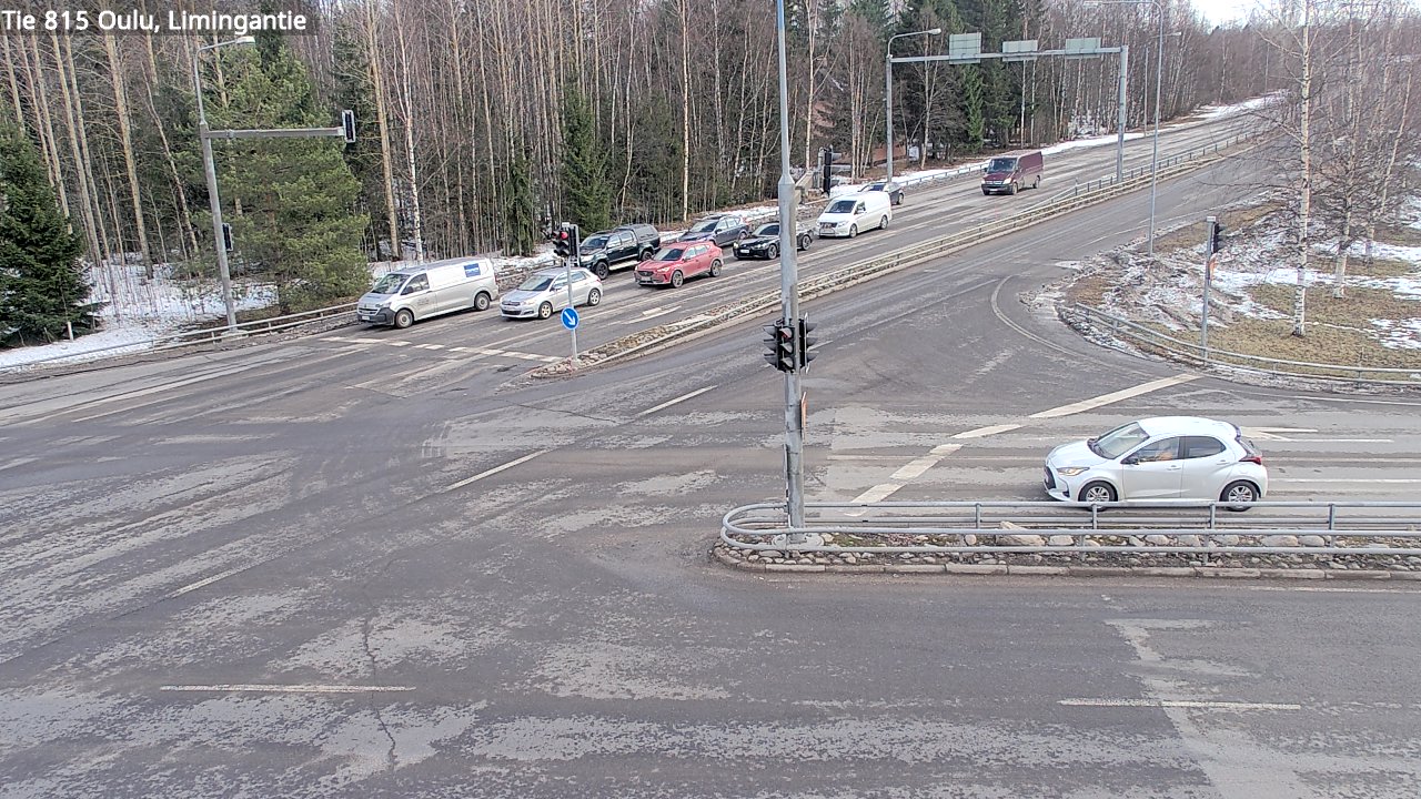 Weather Camera Image Road 815 Oulu, Limingantie, Oulu, Pohjois-Pohjanmaa