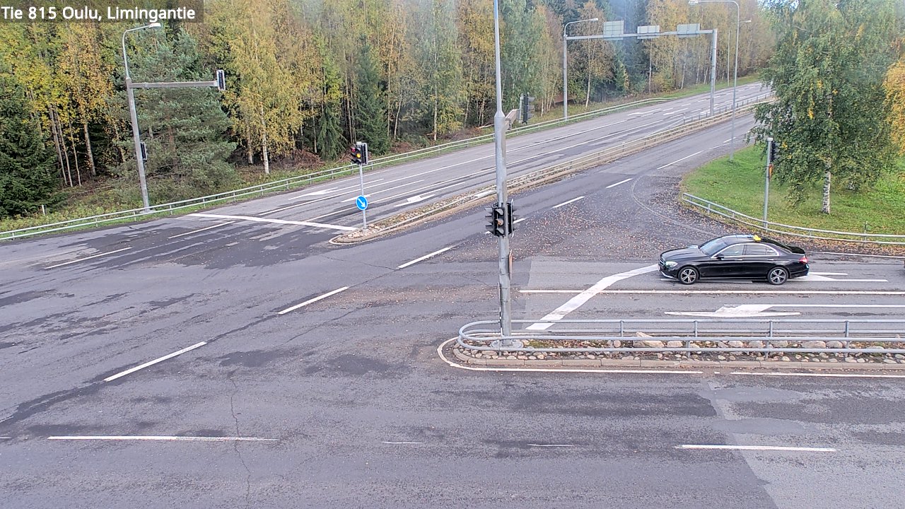 Weather Camera Image Väg 815 Oleåborg, Limingantie, Oulu, Pohjois-Pohjanmaa