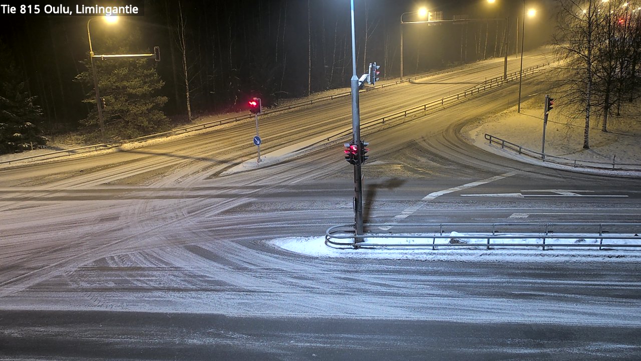 Weather Camera Image Road 815 Oulu, Limingantie, Oulu, Pohjois-Pohjanmaa